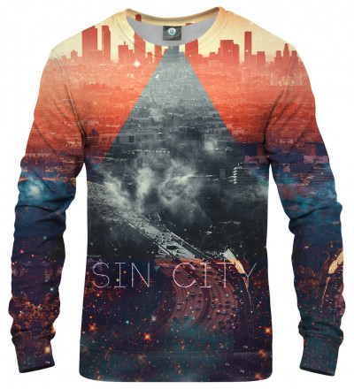 sweatshirt with sin city motive