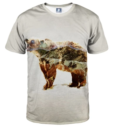 koszulka z motywem niedźwiedzia