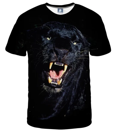tshirt with black panther motive