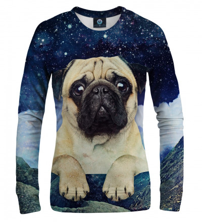 sweatshirt with cute dog and stars