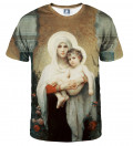 tshirt with saint marry motive