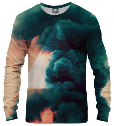 bluza z motywem chmur