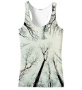 tank top with branches motive