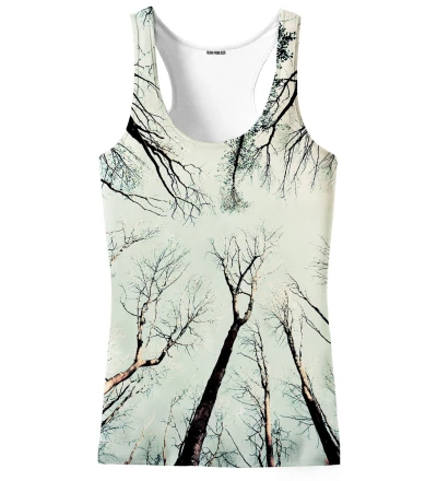 tank top with branches motive