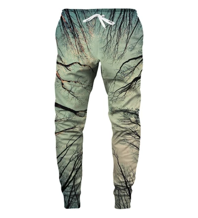 sweatpants with branches motive