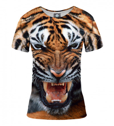 damska koszulka z motywem tygrysa