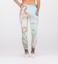 legginsy z motywem z obrazu "narodziny venus"