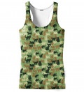 tank top with cats motive