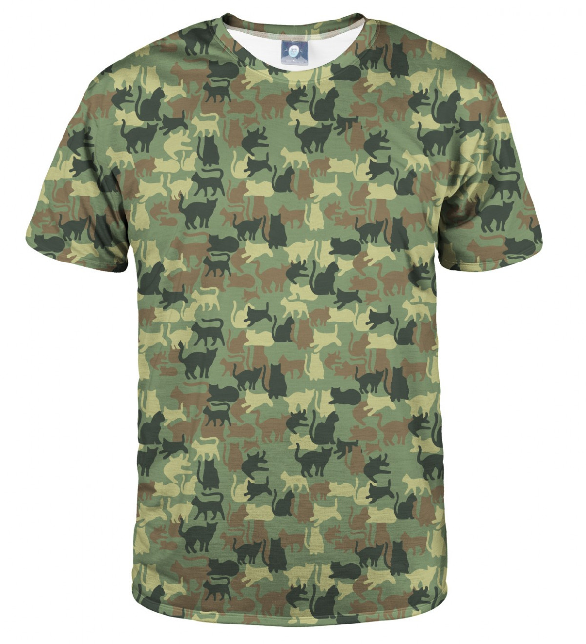 cat camouflage shirt