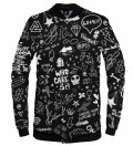 Doodle baseball jacket