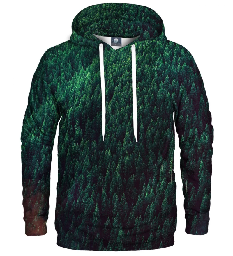 hoodie with forest motive