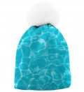czapka z motywem basenu