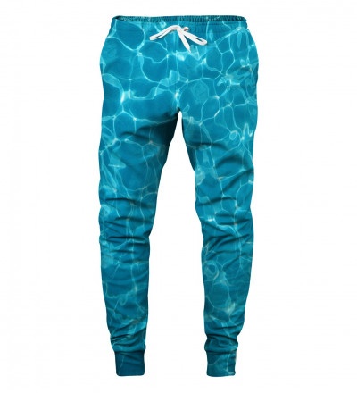 sweatpants with pool motive