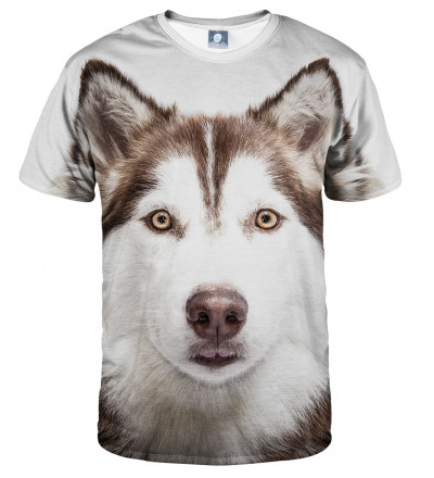 tshirt with husky motive