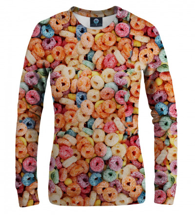 sweatshirt with cereals motive