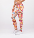 leggings with cereals motive