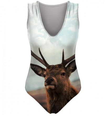 swimsuit with deer motive