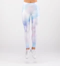 leggings with colorful clouds motive