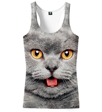 tank top with cat motive