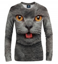 British cat women sweatshirt