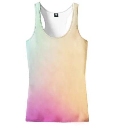 tank top with colorful ombre motive