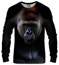 sweatshirt with gorilla motive