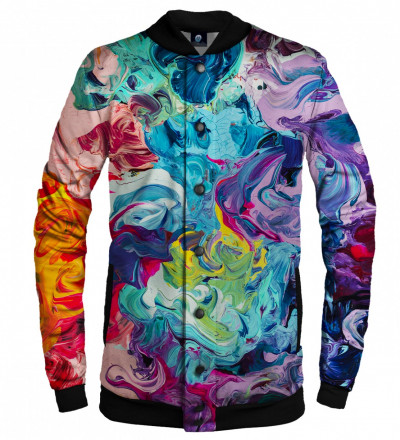 colorful basebal jacket