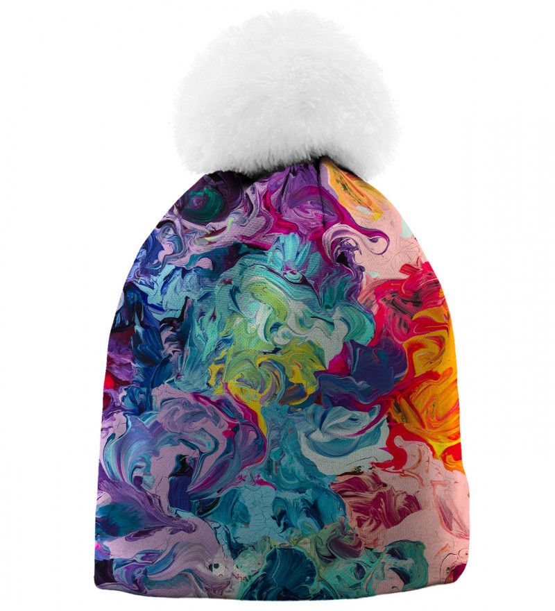 colorful beanie