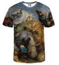 The tiger hunt T-shirt, by Peter Paul Rubens