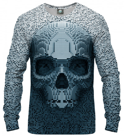 sweatshirt with pixel motive
