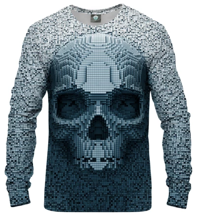 sweatshirt with pixel motive
