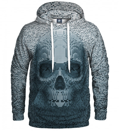 hoodie with pixel motive