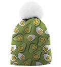 Eggcado beanie