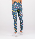 leggings with space invaders motive