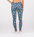 leggings with space invaders motive