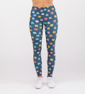 leggings with space invaders motive