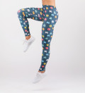 leggings with space invaders motive