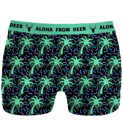 underwear with palms motive