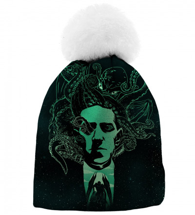 black beanie with game motive