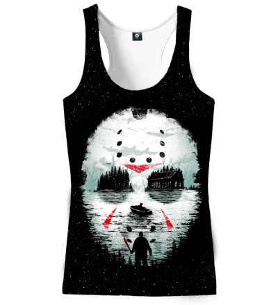 tank top with horror movie motive