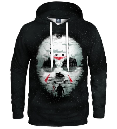 hoodie with horror motive