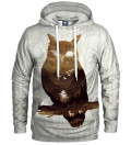 hoodie with owl motive