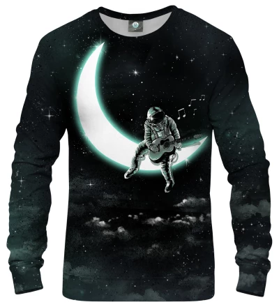 sweatshirt with moon motive