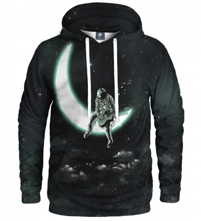 hoodie with moon motive