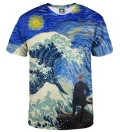 Starry Wanderer of Kanagawa T-shirt