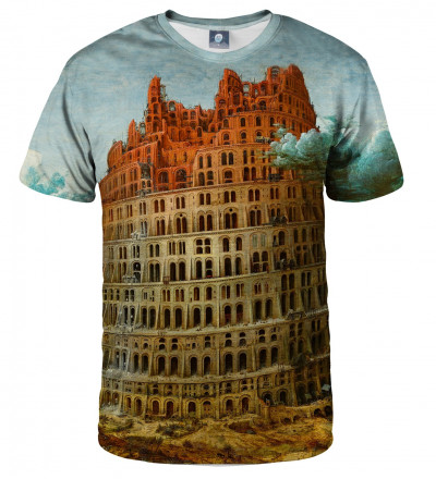 tshirt with tower of babel