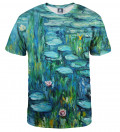tshirt with water lillies motive