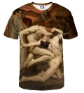 T-shirt Dante's Bite, inspirowany twórczością  Williama-Adolphe'a Bouguereau
