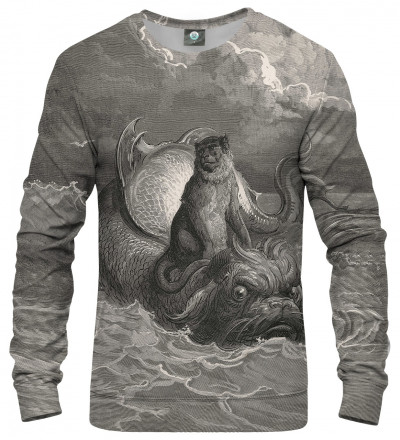 bluza z motywem artystycznym
