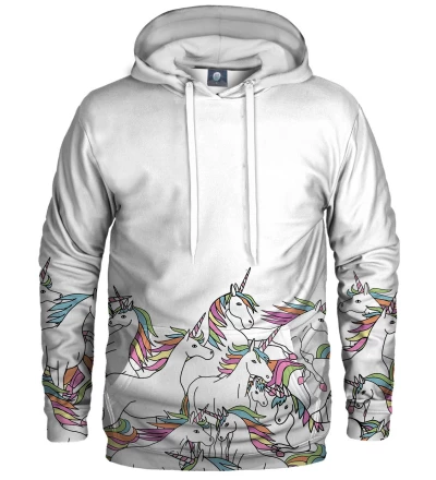 hoodie with unicorn motive